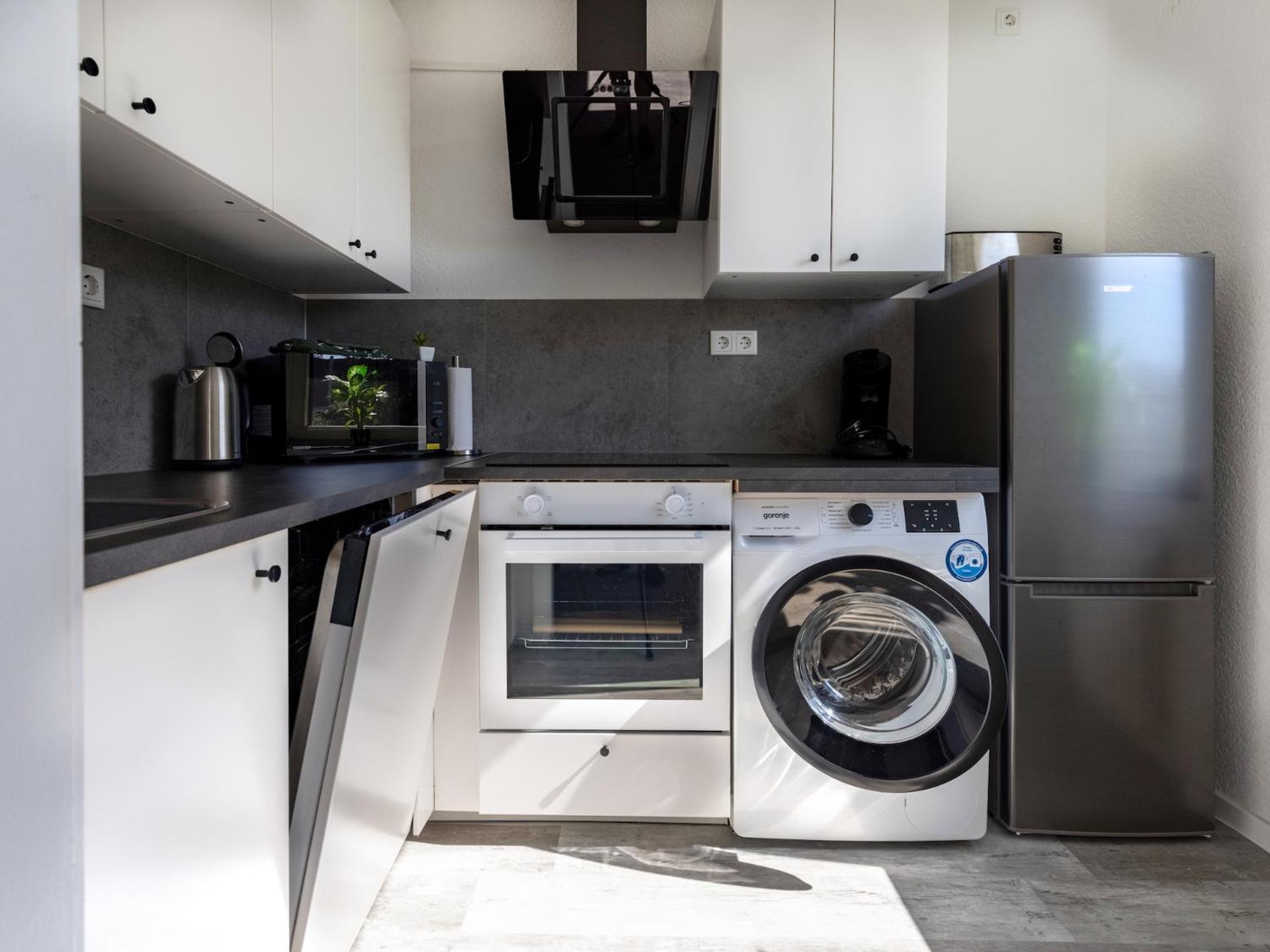 Vaz Apartments Essen, Kueche, Wlan, Tv, Netflix, Ca 15 Min Messe U Hbf Exterior foto